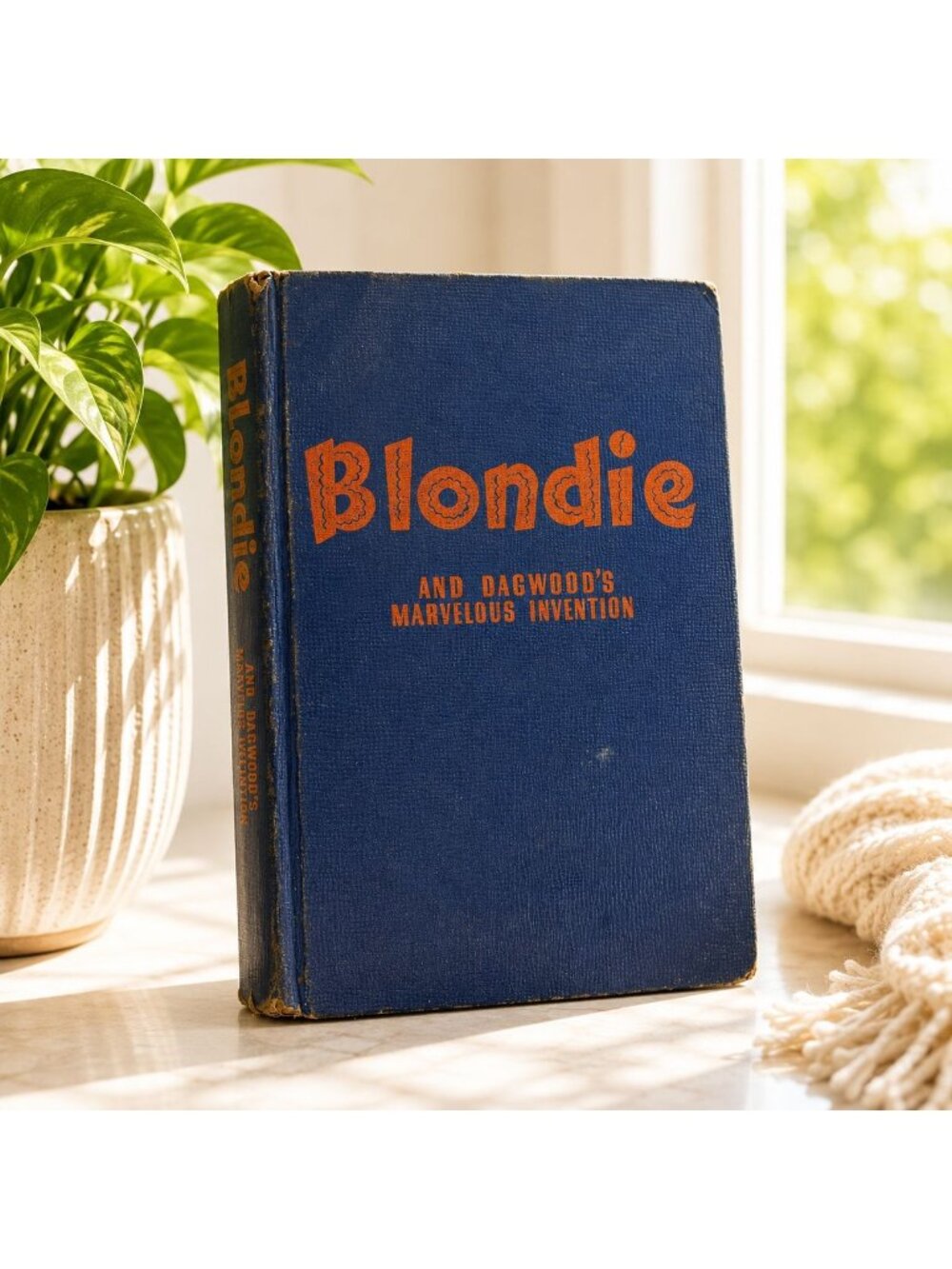 Blondie And Dagwoods Marvelous Invention Hardcover Book Vintage 1947 King Featur